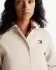 Tommy Hilfiger Kadın Bej Varsity Bomber Ceket