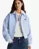 Tommy Hilfiger Kadın Mavi Varsity Bomber Ceket