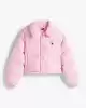 Tommy Hilfiger Kadın Pembe Şişme Mont