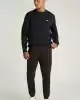 Tommy Hilfiger  Erkek  Siyah Logolu  Kazak