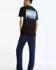 Tommy Hilfiger Logolu Erkek Siyah T-Shirt