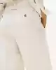 Tommy Hilfiger Kadın Ketenli Geniş Paça Pantolon