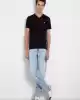 Guess Erkek Siyah Dar Fit T-Shirt