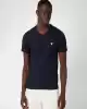 Guees Erkek Lacivert Slim Fit T-Shirt