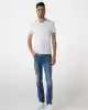 Guees Erkek Beyaz Slim Fit T-Shirt