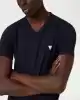 Guees Erkek Lacivert Slim Fit T-Shirt