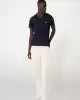 Guees Erkek Lacivert Slim Fit T-Shirt