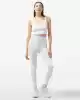 Calvin Klein Kadın Beyaz Yüksek Bel Slim Fit Tayt