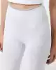 Calvin Klein Kadın Beyaz Yüksek Bel Slim Fit Tayt