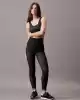 Calvin Klein Kadın Siyah Yüksek Bel Slim Fit Tayt