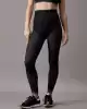 Calvin Klein Kadın Siyah Yüksek Bel Slim Fit Tayt