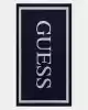 Guess Kadın Lacivert Logolu Plaj Havlusu