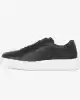 Calvin Klein Erkek Siyah Deri Sneaker