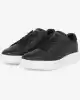 Calvin Klein Erkek Siyah Deri Sneaker