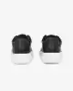 Calvin Klein Erkek Siyah Deri Sneaker