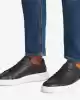 Calvin Klein Erkek Siyah Deri Sneaker