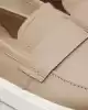 Calvin Klein Erkek   Bej  Deri Loafer