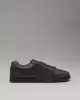 Guess  Erkek  Siyah Deri Logolu Sneaker