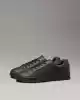 Guess  Erkek  Siyah Deri Logolu Sneaker
