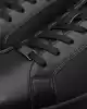 Guess  Erkek  Siyah Deri Logolu Sneaker