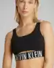Calvin Klein Kadın  Siyah  Baskılı Büstiyer