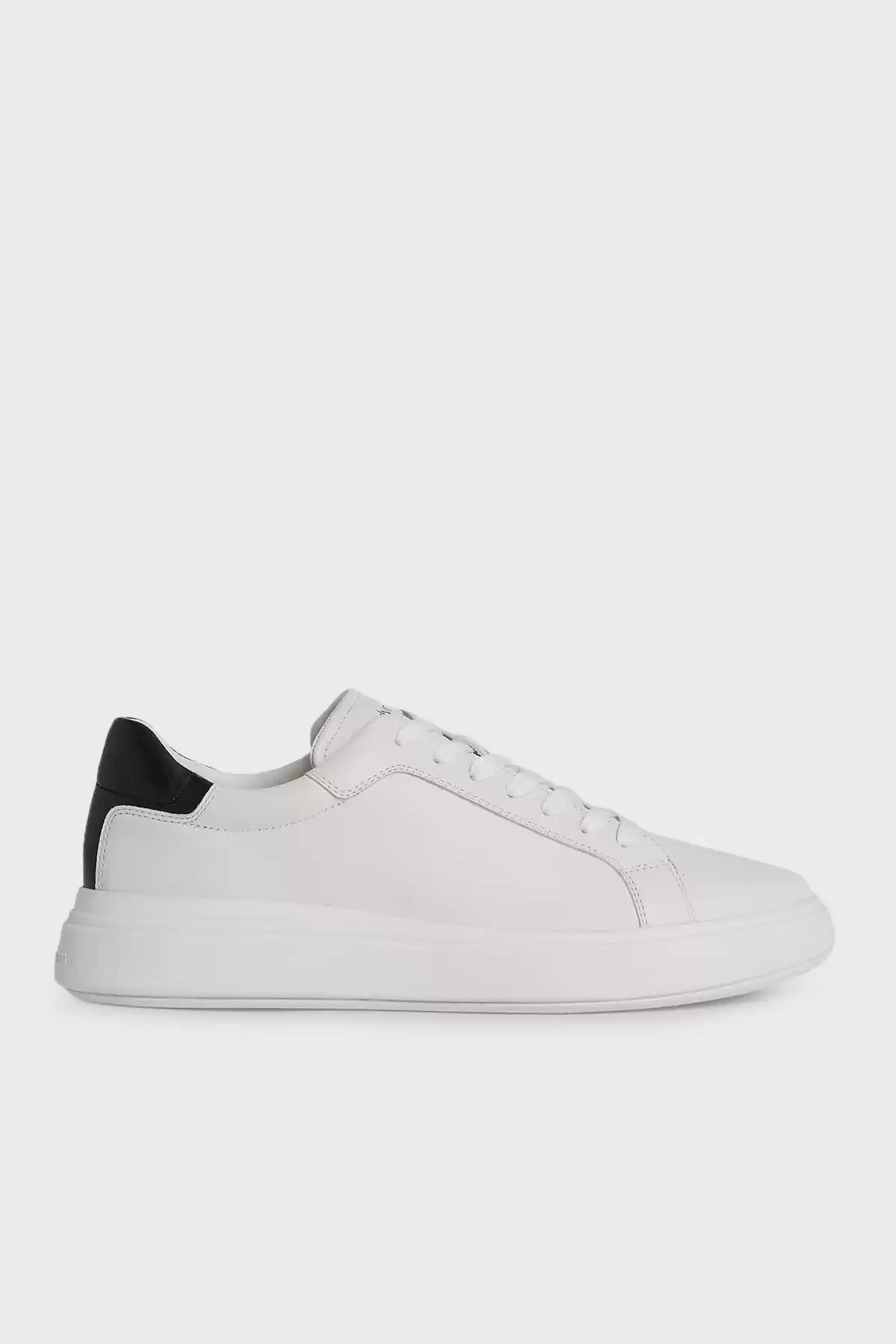 Calvin Klein Erkek   Beyaz Logolu Sneaker