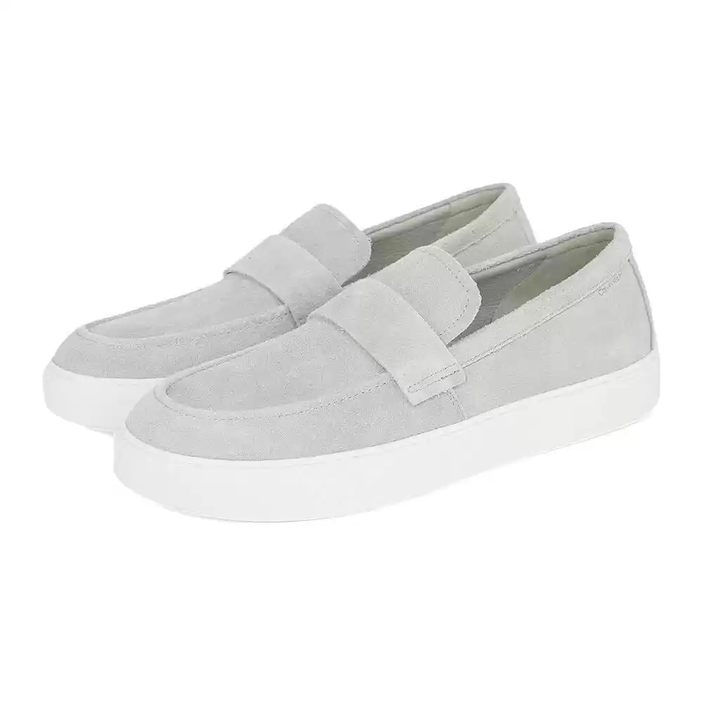 Calvin Klein Erkek Gri Loafer