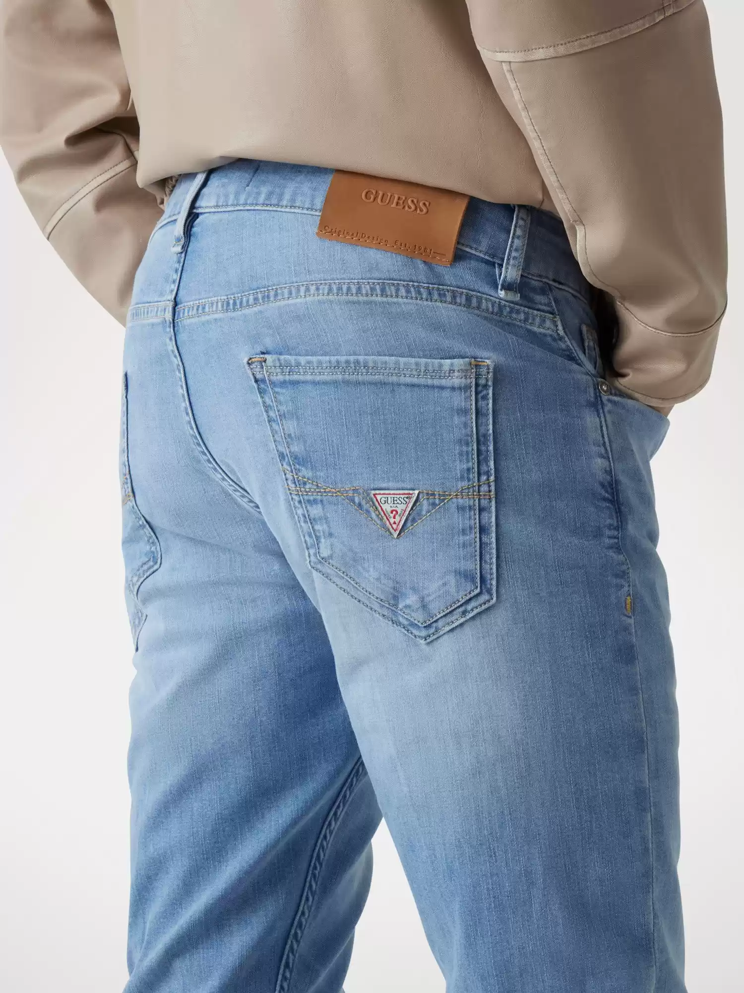 Guess Erkek Mavi Miami Jeans