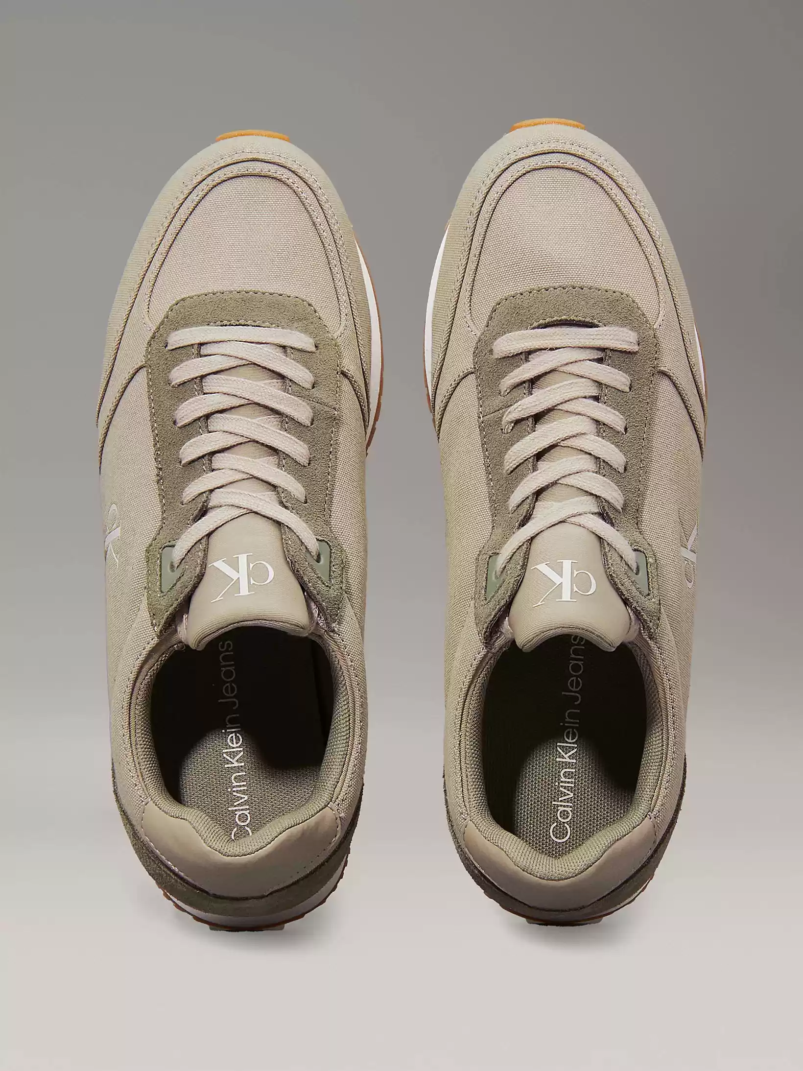 Calvin Klein  Erkek  Yeşil   Ck  Logolu Sneaker