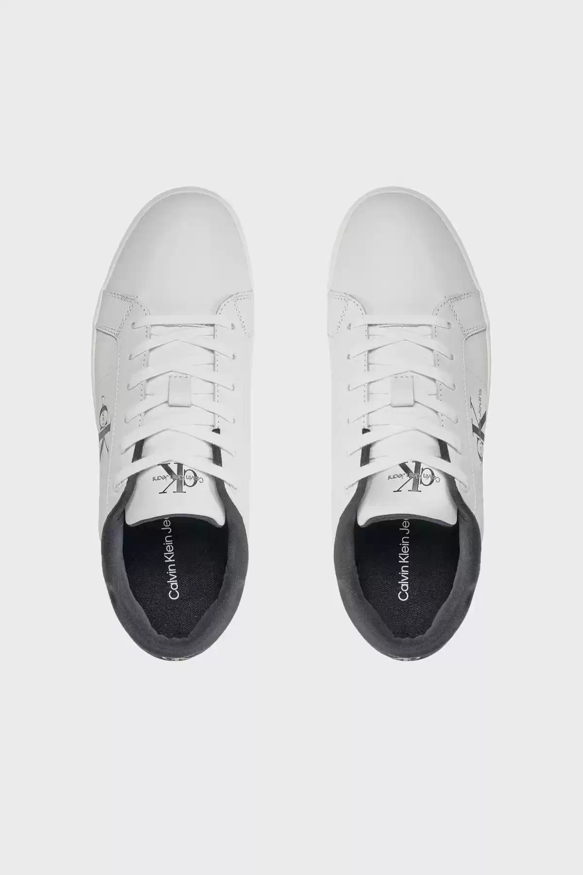 Calvin Klein Erkek  Beyaz  CK  Logolu Sneaker