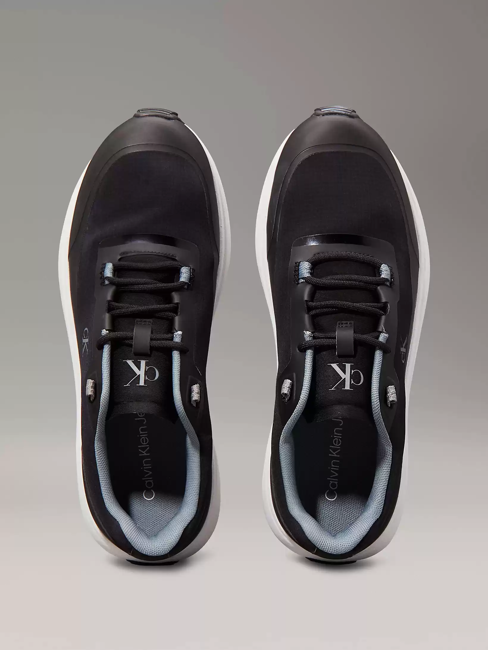 Calvin Klein Erkek  Siyah Ck Logolu Sneaker