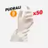 Steril Eldiven Pudralı No: 8 | 50li Kutu