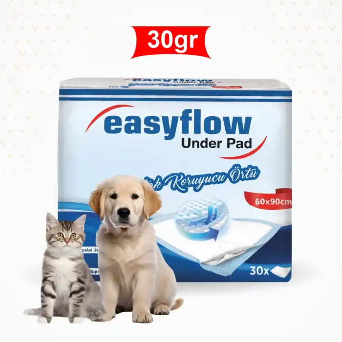 Easyflow Serme Bezi (Çiş Pedi 30gr) 60cm x 90cm 30lu Paket