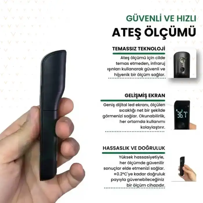 Airbee Temassız Dijital Termometre AXD-202