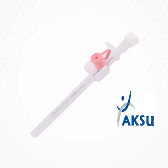 Aksu Branül (İntraket) Pembe 20G 100 lü Kutu