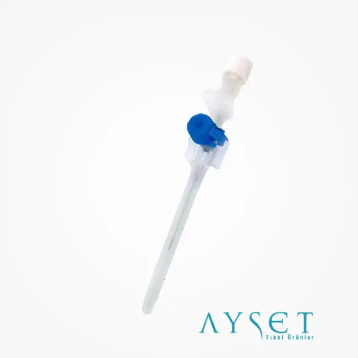 Ayset Branül (İntraket) Mavi 22G 100’lü Kutu