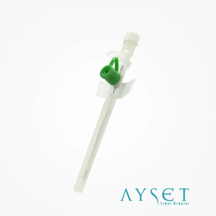 Ayset Branül (İntraket) Yeşil 18G 100’lü Kutu