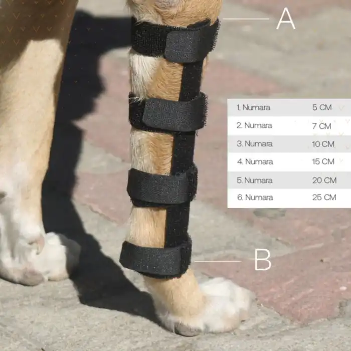 Bandajlı Düz Atel No: 2 (7cm)