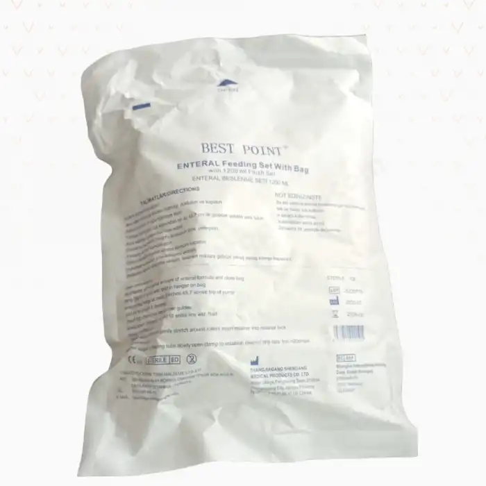 Bestpoint Enteral Beslenme Torba Seti Pompa Tip 1200ML