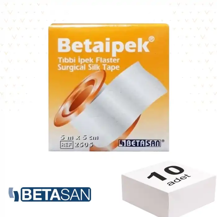 Beta İpek Flaster 5mx5cm - 10 Adet