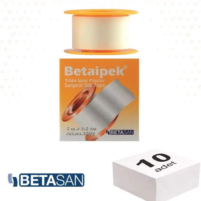 Beta İpek Flaster 5mx5cm - 10 Adet