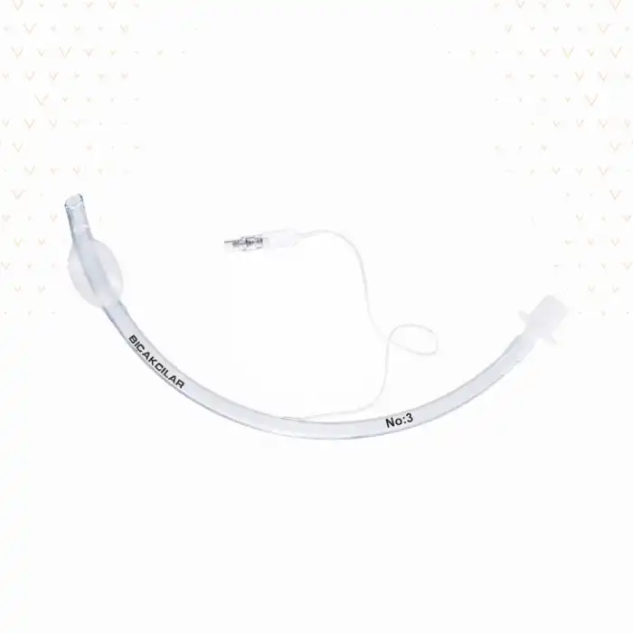 Bıçakcılar Entübasyon Tüpü (Endotrakeal tüp) Kaflı (Balonlu) No: 3