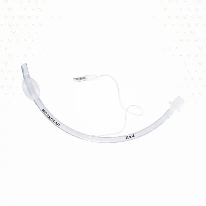 Bıçakcılar Entübasyon Tüpü (Endotrakeal tüp) Kaflı (Balonlu) No: 4