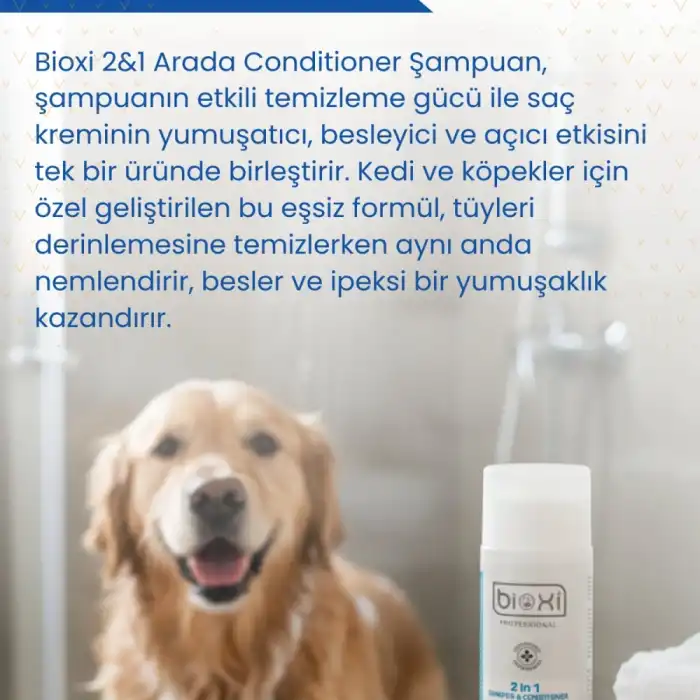 Bioxi 2 in 1 Bakım Kremi ve Şampuan 200 ml