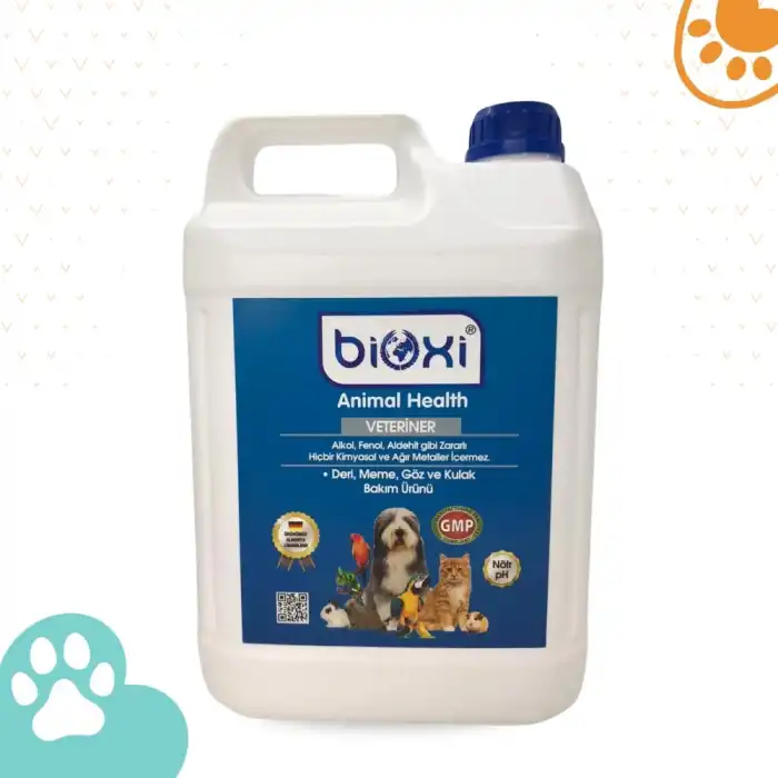 Bioxi Animal Health 5 LT (Evcil Hayvan Yara Bakım ve Temizleme)