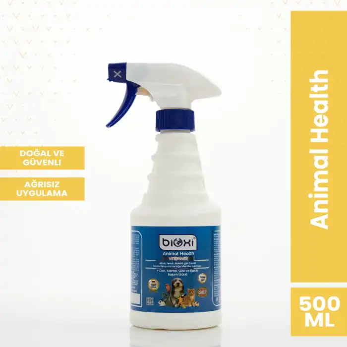 Bioxi Animal Health 500 ML (Evcil Hayvan Yara Bakım ve Temizleme)