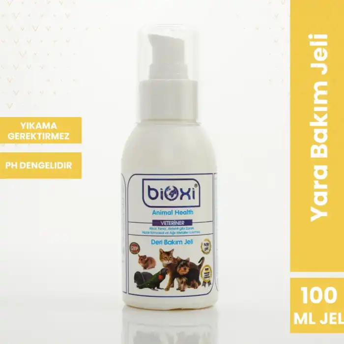 Bioxi Animal Health + Plus 100 ML Jel (Deri ve Yara Bakım)