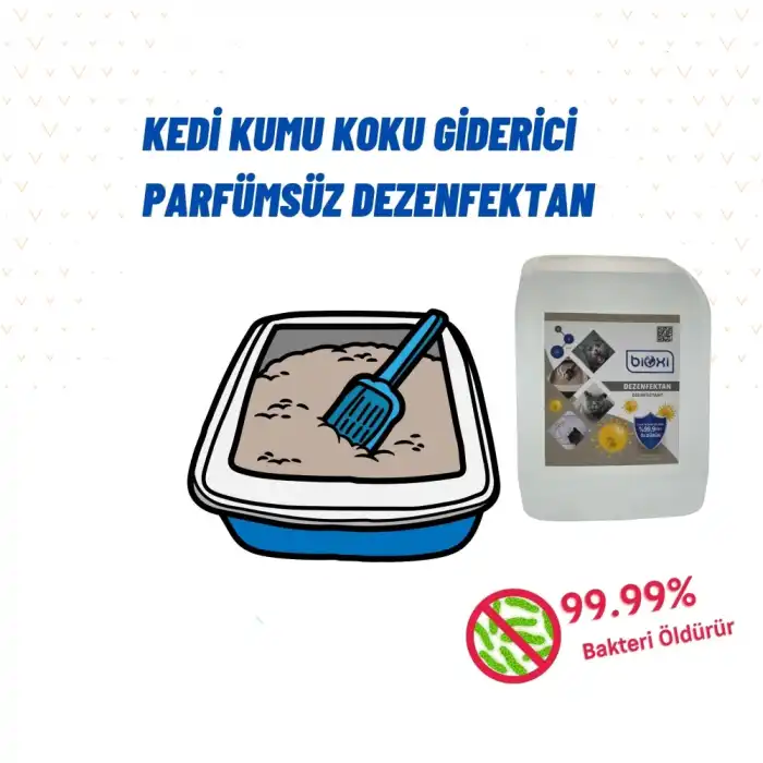 Bioxi Kedi Koku Giderici Dezenfektanı (Parfümsüz) 5 Lt