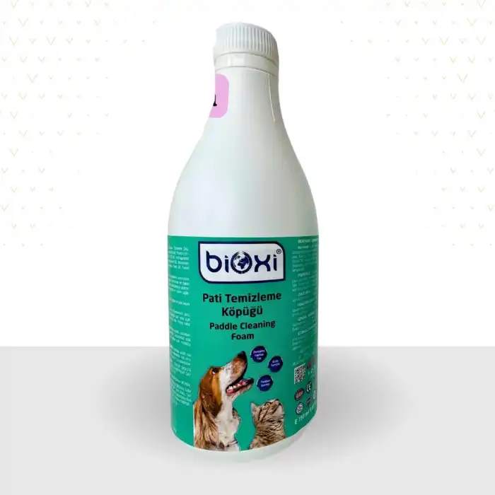 Bioxi Kedi Köpek Pati Temizleme Köpüğü 500ML (Dolum için)