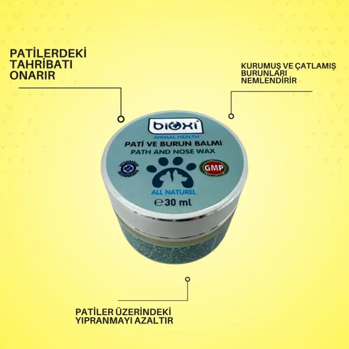 Bioxi Pati ve Burun Balmı Evcil Hayvanlar İçin Besleyici ve Koruyucu Bakım Ürünü